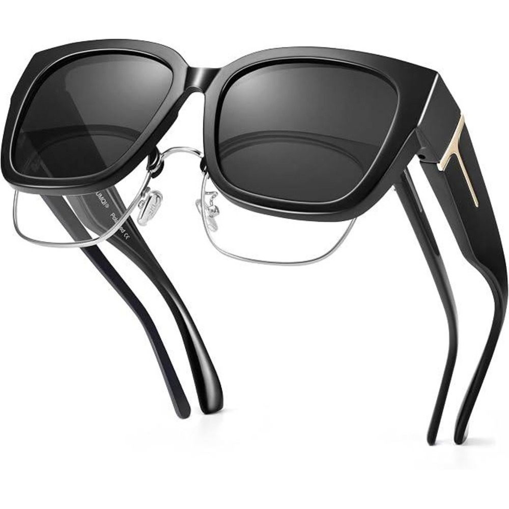 MSRP $32 URUMQI Womens Polarized Sunglasses Fit Over Glasses UV400 Protection